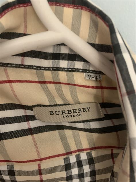 burberry replika|authentic Burberry labels.